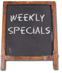 Weekly Specials Board