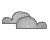 Thick dark clouds