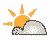 Sunny with some clouds