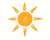 Sunny and clear