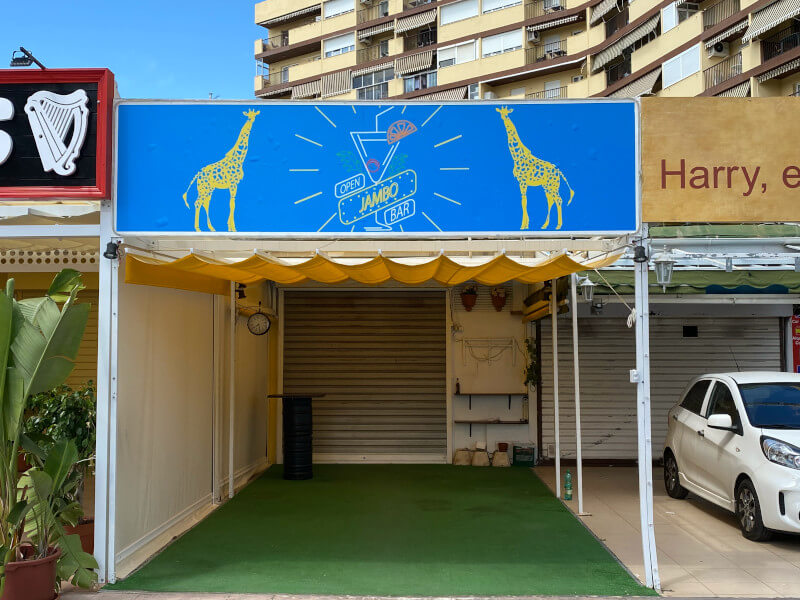 The Jambo Bar until 2020